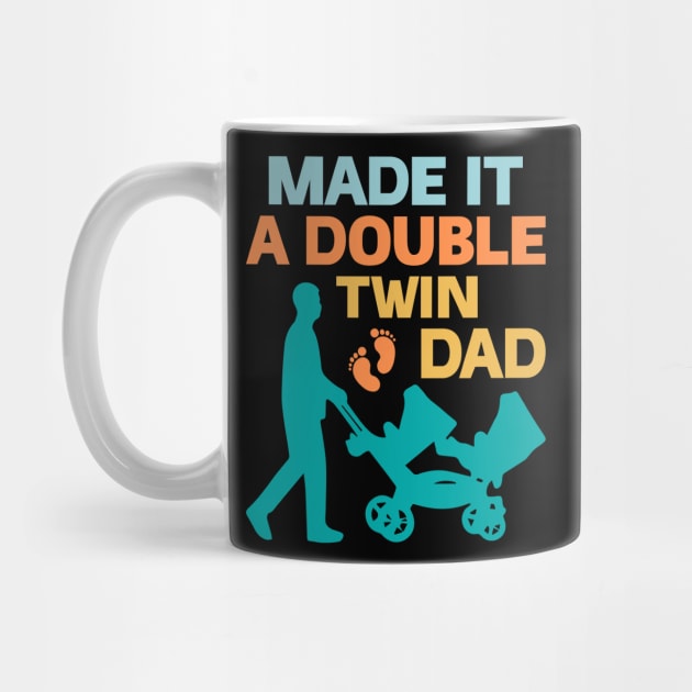 Father Of Twins New Baby Gift For Men Father day by Patch Things All